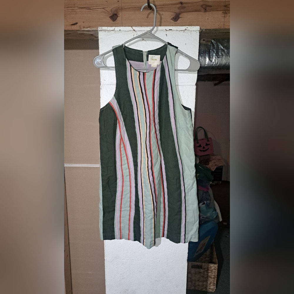 Maeve by Anthropologie striped sheath dress